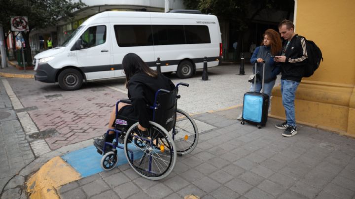 La zona metropolitana es un infierno para gente en silla de ruedas