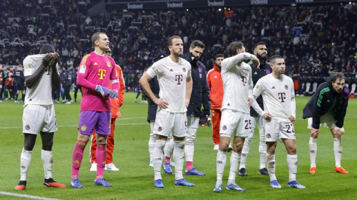 Bundesliga: Eintracht humilla al Bayern Múnich, al ganador por 5-1