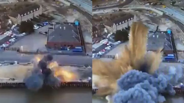 Video: Bomba de la Segunda Guerra Mundial provoca explosión en Inglaterra