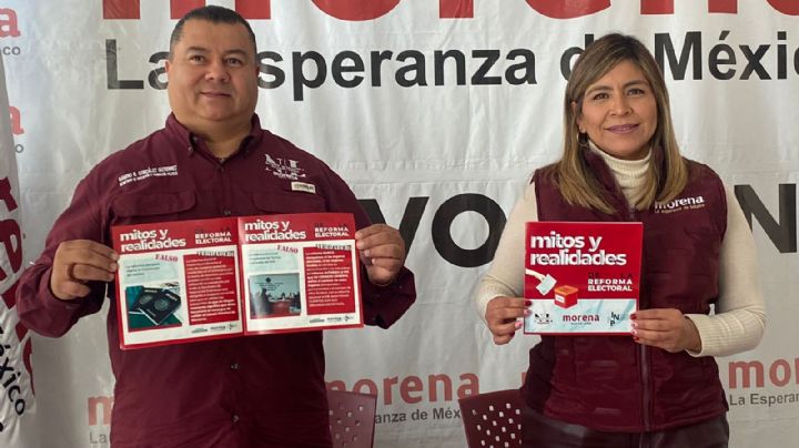 Morena repartirá volantes en NL apoyando la Reforma Electoral