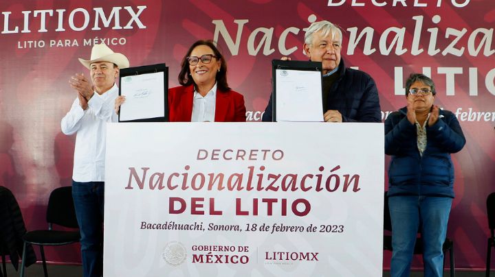 AMLO firma decreto para nacionalizar el litio