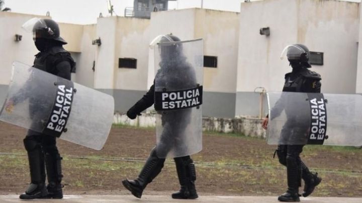 Despliegan operativo de revisión en el Penal de Apodaca