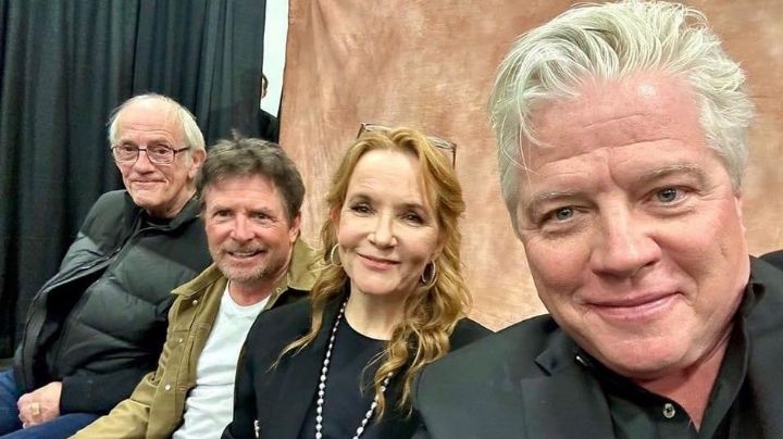 Se reencuentran famosos de la película 'Volver al Futuro'