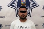 Capturan a ladrón de bancos en San Nicolás