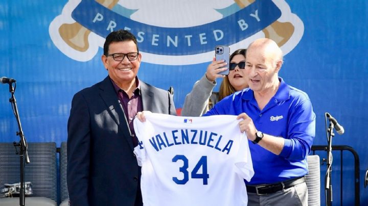 Los Ángeles Dodgers retirarán número 34 de Fernando Valenzuela