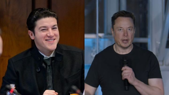 Elon Musk saluda a Samuel al presentar gigaplanta de Tesla en NL