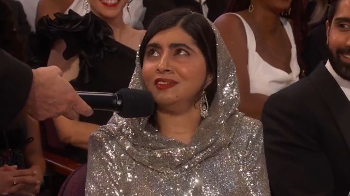 Critican a conductor de los Oscar por incomodar a Malala con chiste