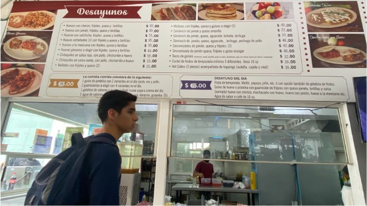 Alumnos de la UANL sufren por altos precios en la comida