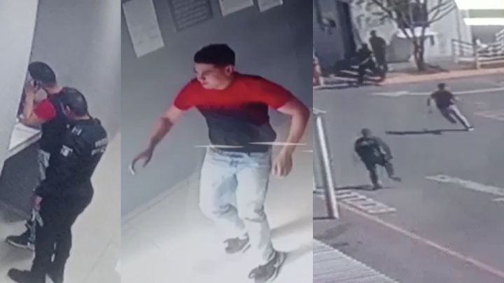 Joven detenido pide hablar por teléfono y se fuga de celdas en Escobedo
