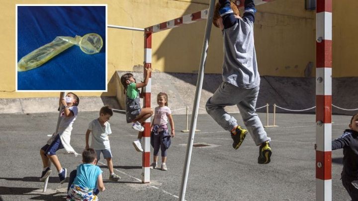 Dos menores son trasladados a urgencias por jugar con preservativo usado