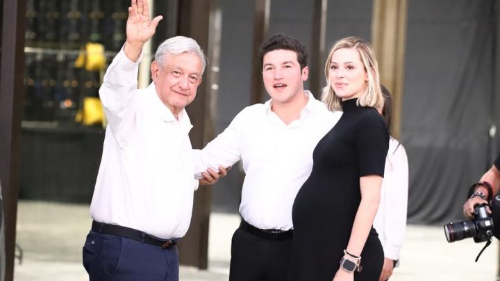 Se encuentran AMLO, Samuel y Mariana en reunión en la Nave Lewis de Fundidora