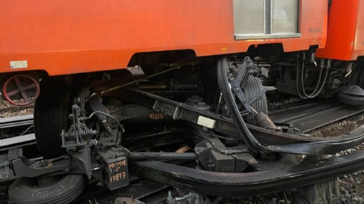 Metro CDMX: Se descarrila tren en estación Indios Verdes