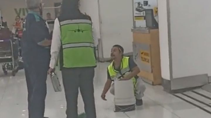 Rata causa pánico en el Aeropuerto Internacional de la Ciudad de México