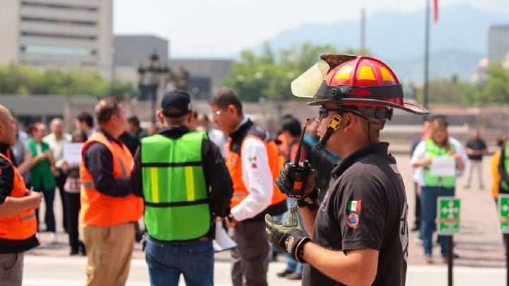 Nuevo León participa en el primer Simulacro Nacional de Protección Civil