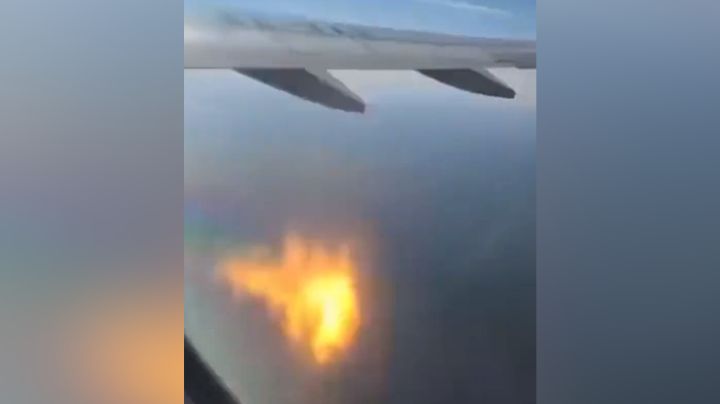 Explota turbina de avión Viva Aerobús mientras volaba a Guadalajara