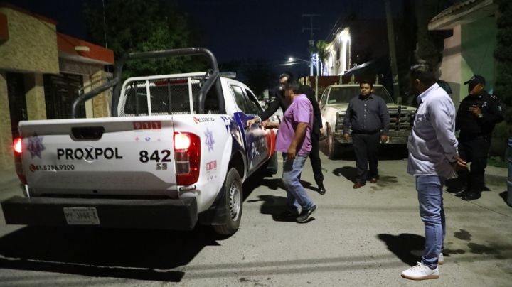 Policías de Escobedo detienen a un vecino ruidoso de la colonia Emiliano Zapata