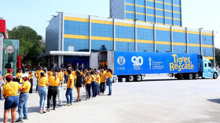 Estudiantes de la UANL llevan víveres y médicos a Aramberri