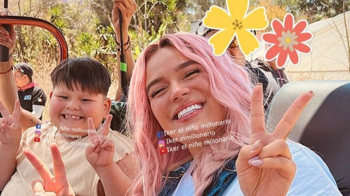 Iker ‘El niño millonario’ reaparece junto a Karol G; promocionan ‘Mañana será bonito Tour'