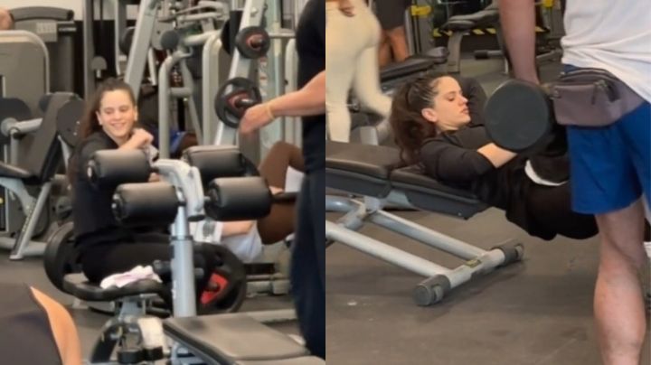 ¡Rosalía ya está en México! La captan en un gimnasio de CDMX