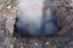 Como en Centralia, surge humo subterráneo en Sendero y Barragán