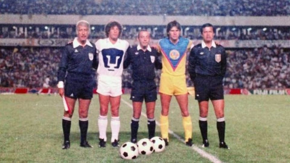 Joaquín Urrea fue el árbitro central en la polémica final entre Pumas y América de la temporada 1984-1985
