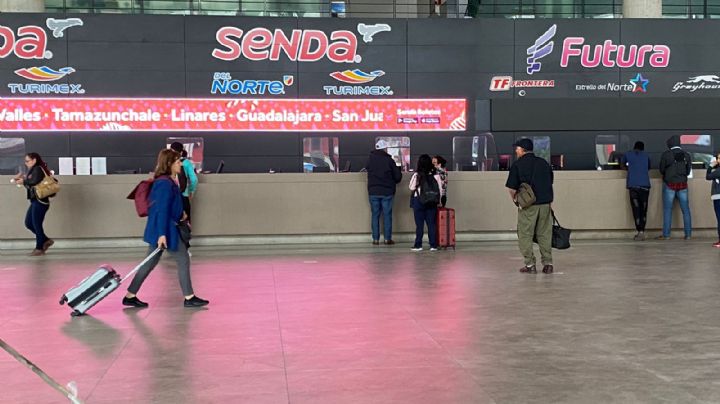 Central de Autobuses reporta poca afluencia en Viernes Santo