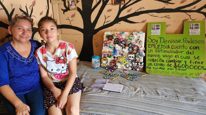 Denisse Trejo, joven que requiere 600 mil pesos para su tratamiento de epilepsia