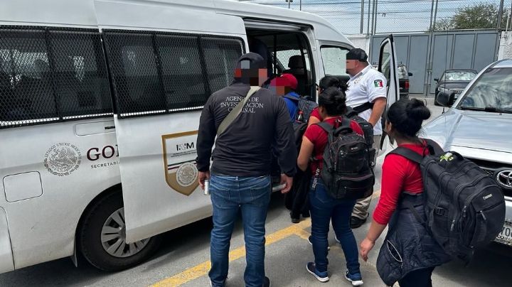 Rescatan a 28 migrantes de Guatemala y Honduras en Escobedo