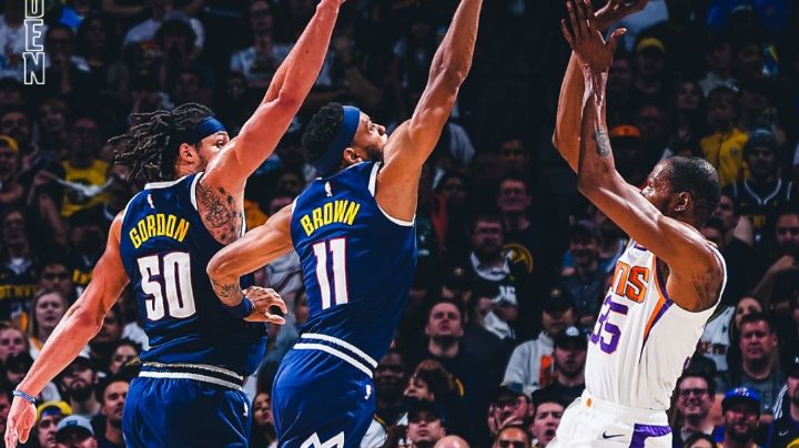 NBA: Nuggets dejan contra las cuerdas a los Suns