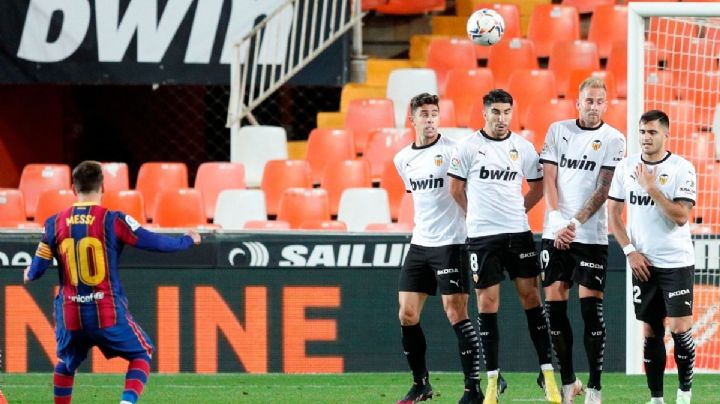 Barcelona tiene 2 años sin anotar gol de tiro libre