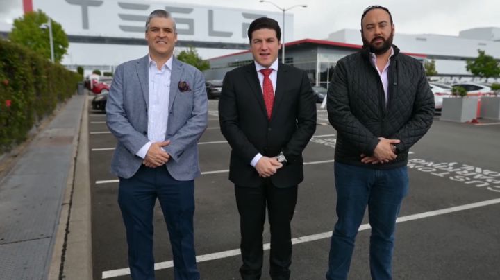 Samuel García visita planta de Tesla en Fremont, California