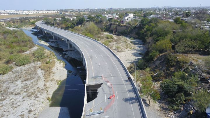 Urge diputada a Federación a reparar socavón en puente de Morones