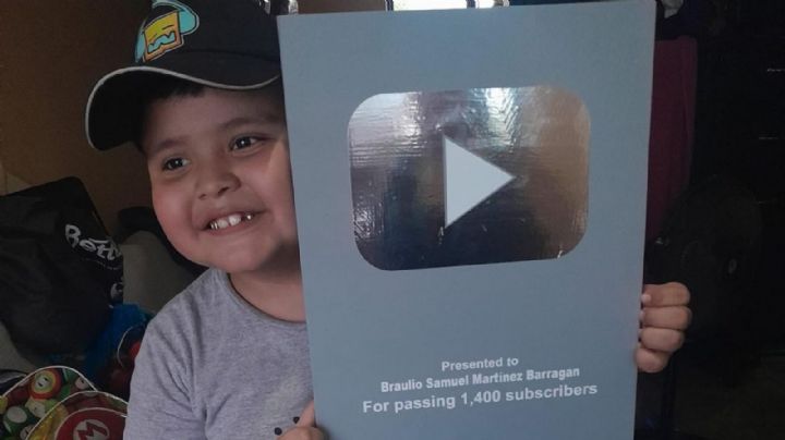 Padre crea placa de YouTube para su hijo que logró mil 400 suscriptores