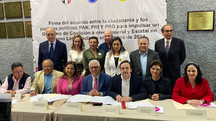 PRIAN y PRD oficializan alianza para las elecciones 2024