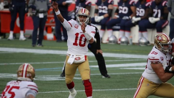 Jimmy Garoppolo se ausenta de entrenamientos de Raiders por cirugía