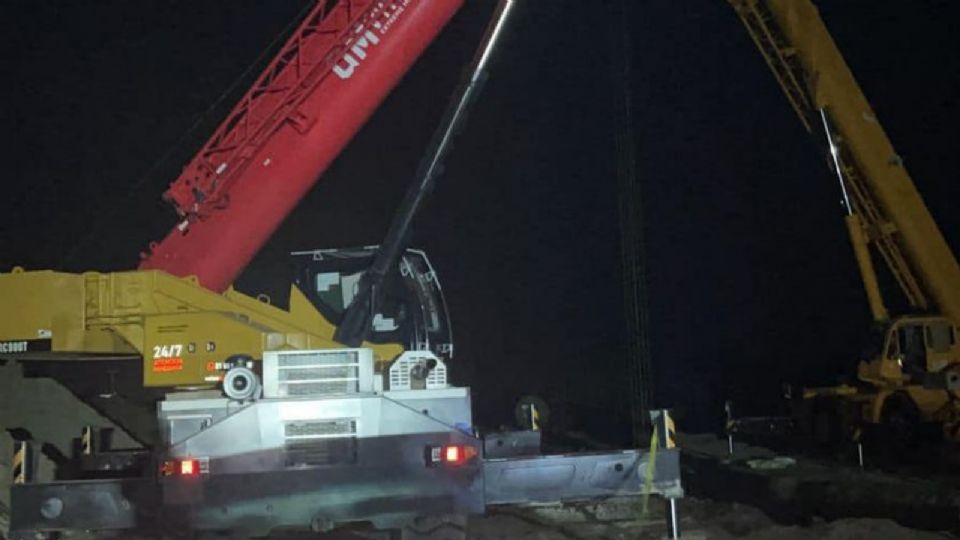 Máquina al interior de la empresa.