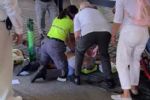 Hombre sufre infarto durante marcha en centro de Monterrey