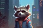 'Guardianes de la Galaxia 3': James Gunn muestra cómo lucía Rocket de bebé