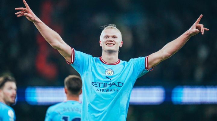 Erling Haaland implanta récord de goles en una temporada de Premier League