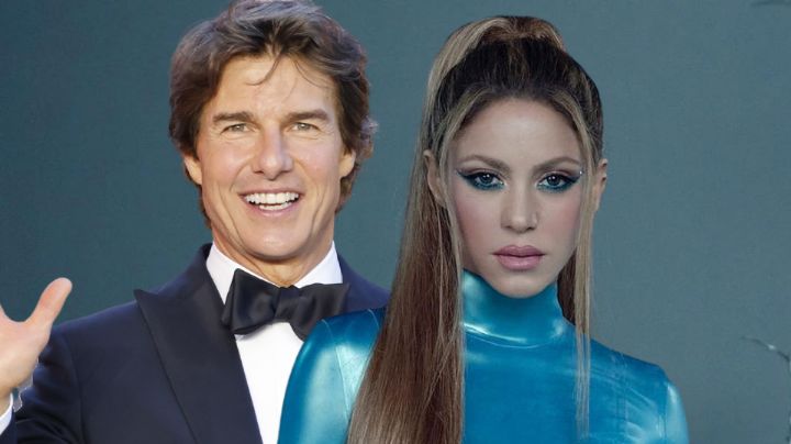 Aseguran que Tom Cruise intenta conquistar a Shakira, pero ella solo lo ve como amigo