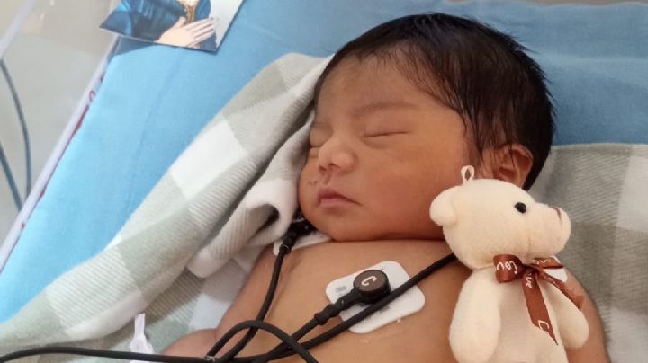 Mamá pide apoyo para salvar la vida de su bebé; necesita 2 millones de pesos