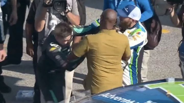 Pilotos de Nascar llegan a los golpes tras carrera