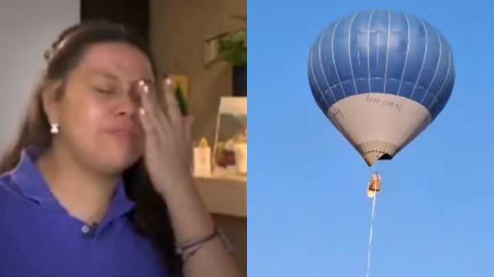 ¿Por qué papá sufrió así?: Regina, sobreviviente del accidente en globo