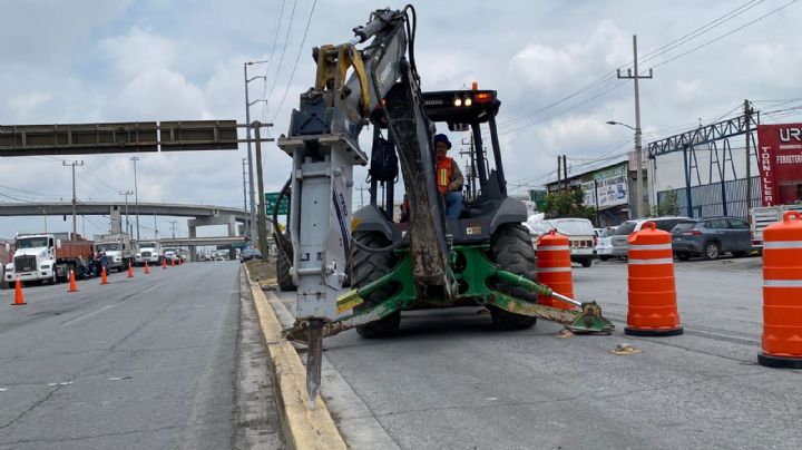 Arranca la remodelación del distribuidor Triángulo Norte en NL