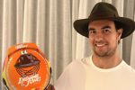 ‘Checo’ Pérez usa casco de Indiana Jones para el GP de Canadá
