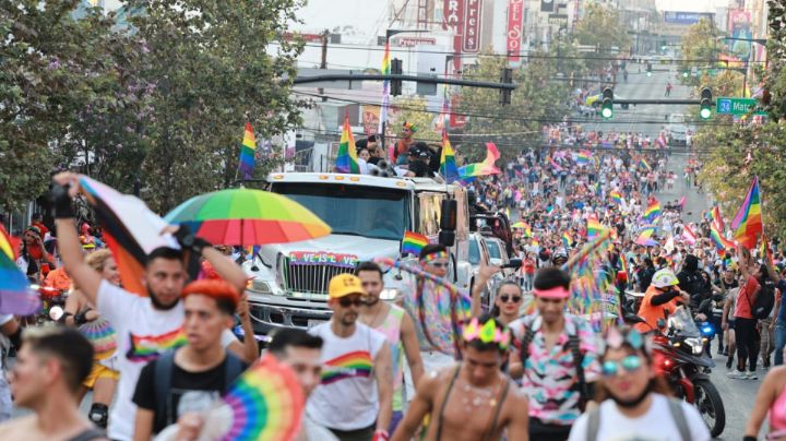 Asisten 35 mil personas a Marcha de la Diversidad 2023 en Monterrey
