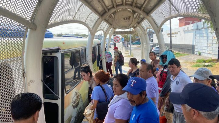 Protesta por falta de luz provoca caos en la estación Talleres del transmetro