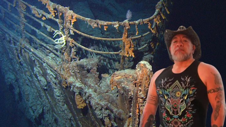 Carlos Trejo se autoproclama el primer mexicano en haber bajado al Titanic