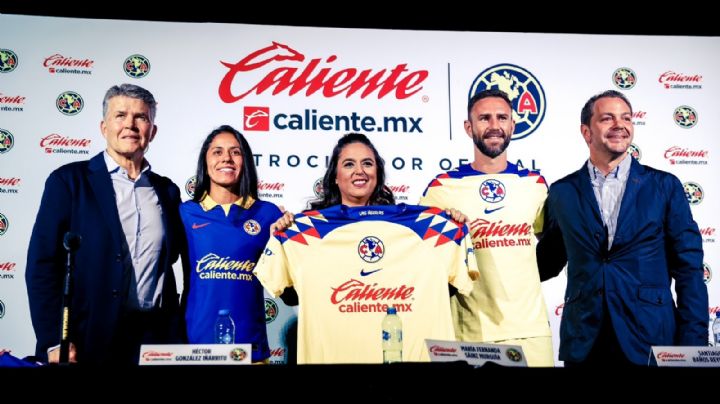 Caliente.MX es nuevo patrocinador principal del Club América