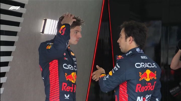 ‘Checo’ Pérez y Verstappen 'discuten' tras carrera Sprint en Austria